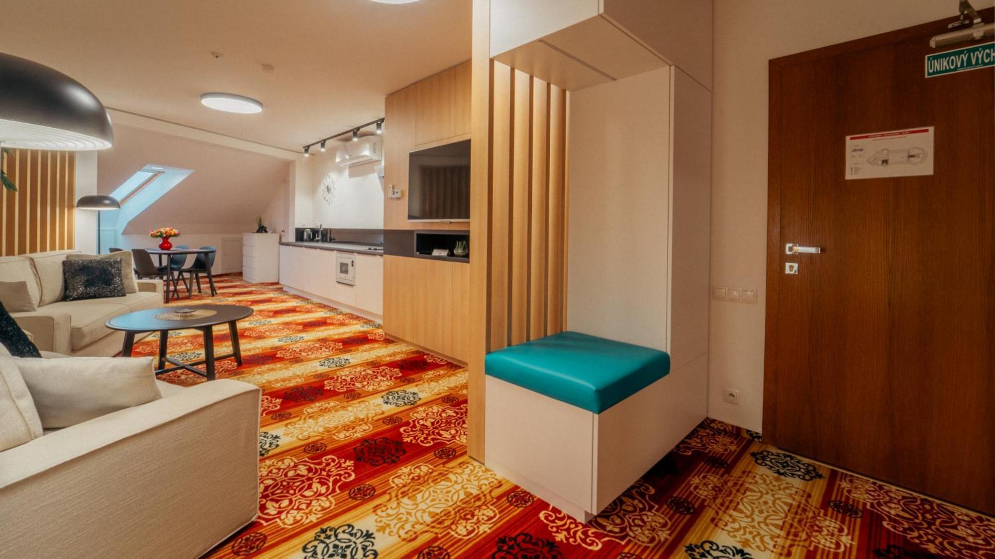 Apartman Richelieu Bardejov Buitenkant foto